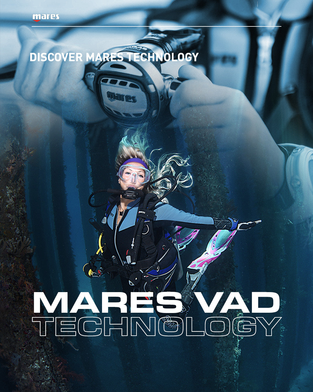 Mares VAD Technology: Elevating the Scuba Breathing Experience