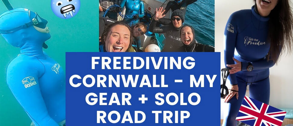 Freediving In The UK With Girls That Scuba