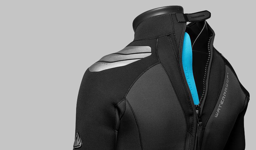 Waterproof 5mm Men's Full Wetsuit Package