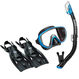 Tusa Serene Set and Snorkelling Fins Package