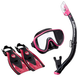 Tusa Serene Set and Snorkelling Fins Package