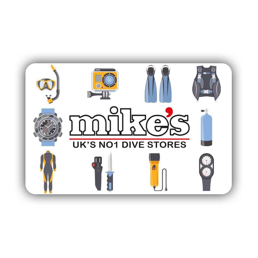 Mikes Dive Store e-Gift Card