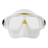 Aqualung Sphera X White/Gold Freediving Mask