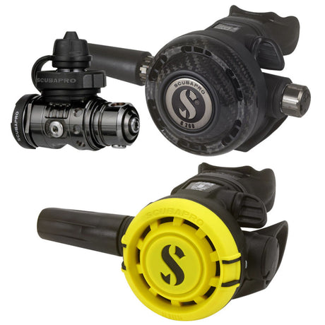 Scubapro MK19 EVO G260 Carbon Black Tech / R105 Regulator Set