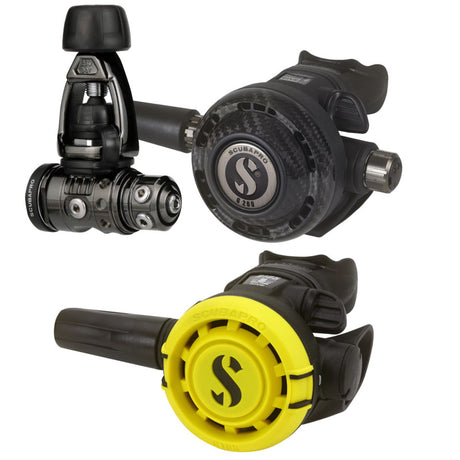 Scubapro MK19 EVO G260 Carbon Black Tech / R105 Regulator Set