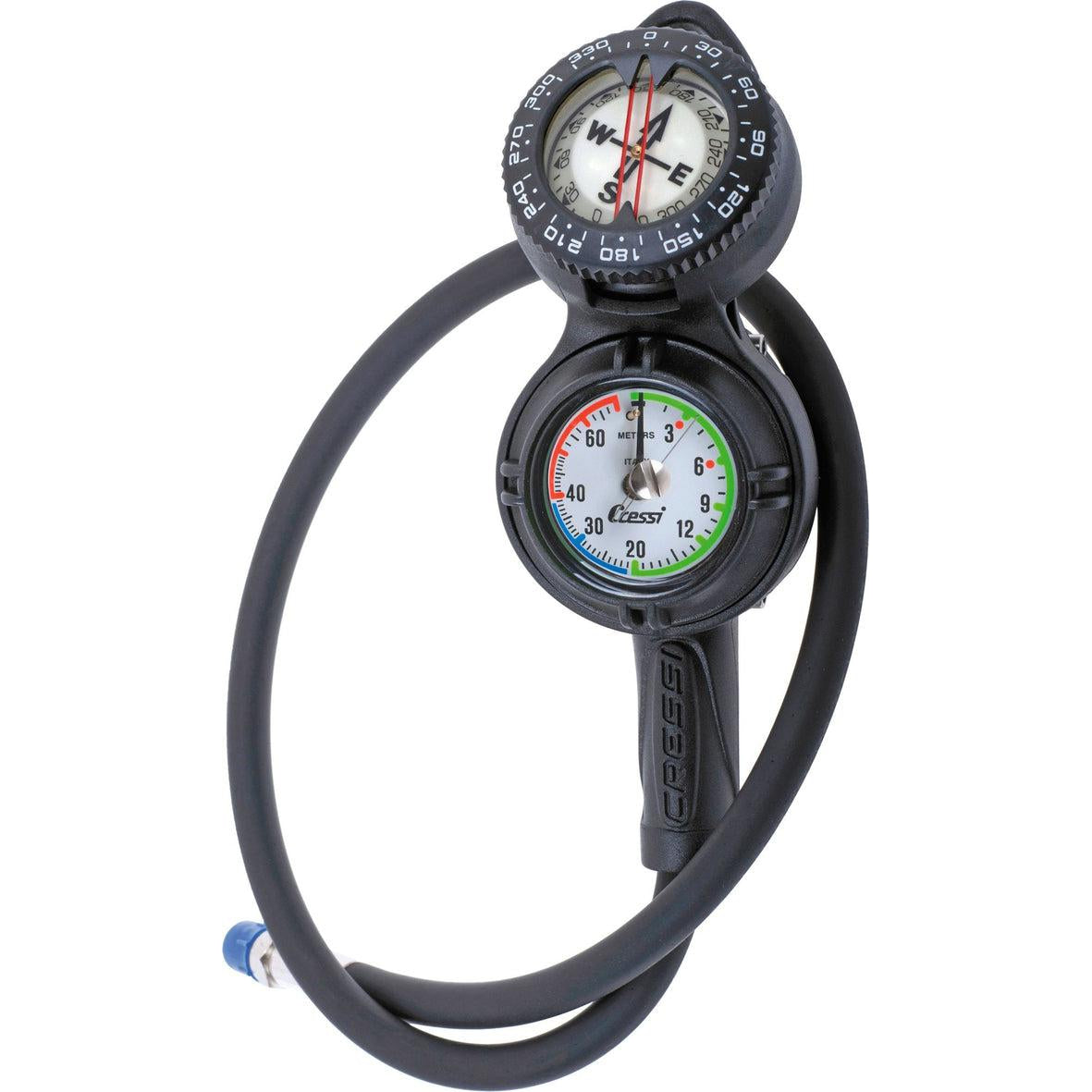 Cressi CPD3 Compass + Pressure + Depth Gauge