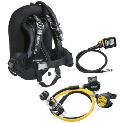 Cressi Aquawing Plus Scuba Set/DIN