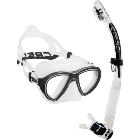 Cressi Quantum + Itaca Ultra Dry Snorkeling Combo