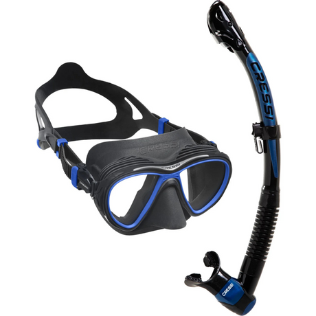 Cressi Quantum + Itaca Ultra Dry Snorkeling Combo