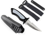 Cressi Small Grip Scuba Knife Steel Tip