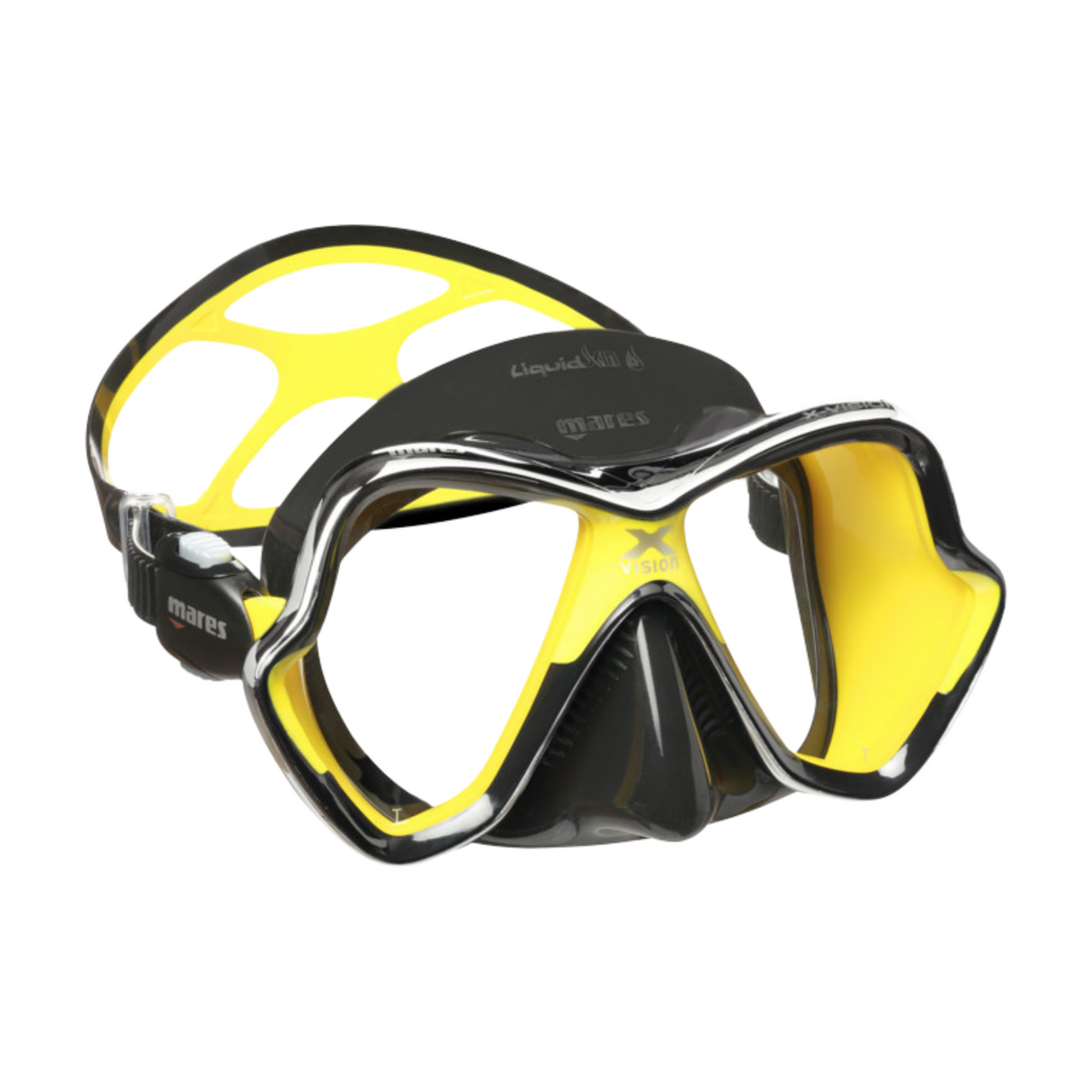 Mares X-Vision Chrome Liquidskin Diving Mask