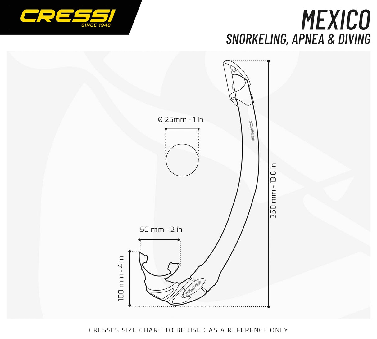 Cressi Mexico Snorkel