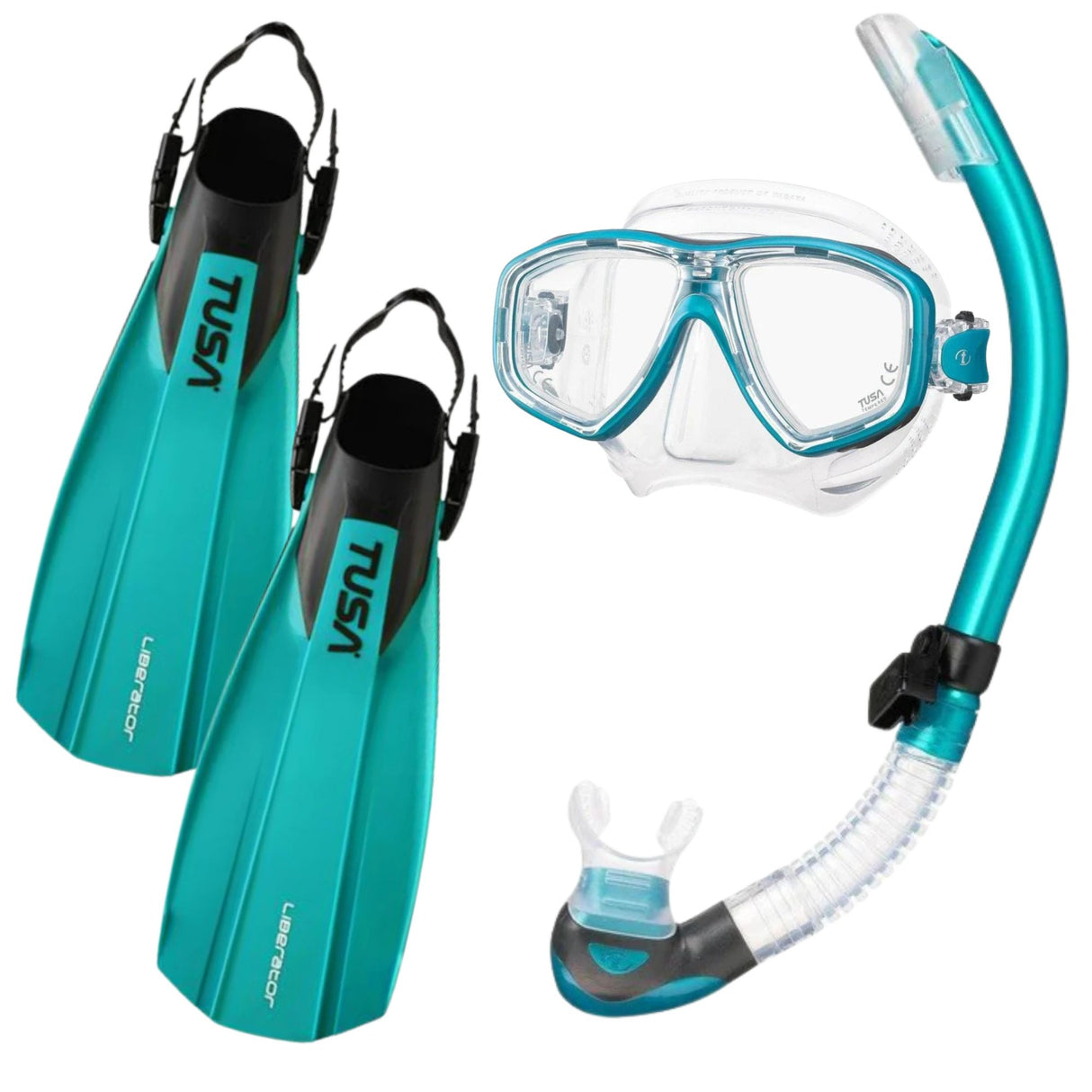 Tusa Ceos and Liberator Fins Snorkelling Package