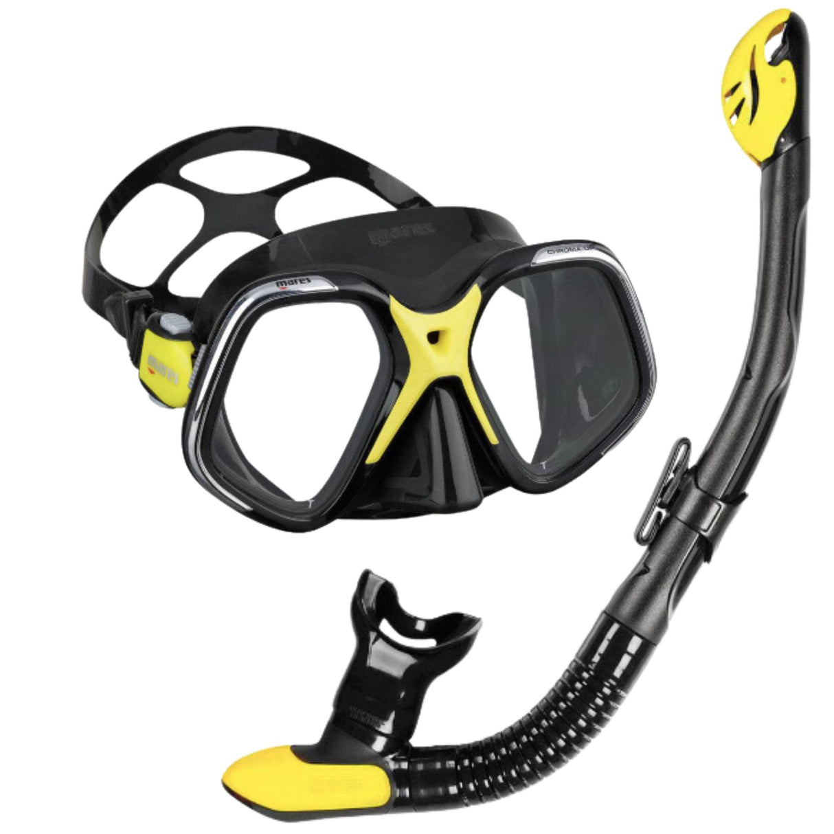 Mares Chroma Up Mask And Ergo Dry Snorkel Bundle