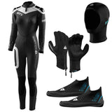 Waterproof 3mm Women's Full Wetsuit Package