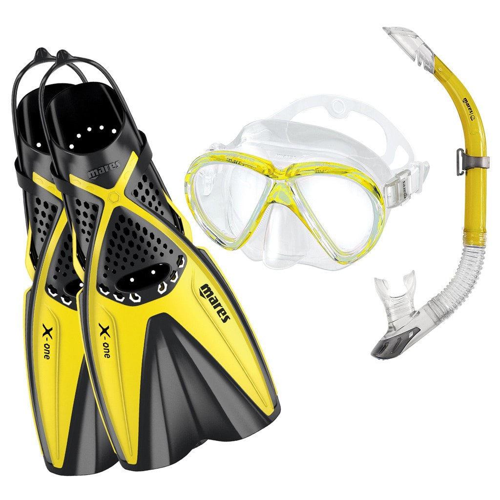 Mares X-One Marea Mask, Snorkel and Fin Set