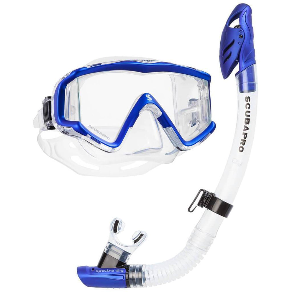 Scubapro Crystal VU Mask & Snorkel Set – Mikes Dive Store