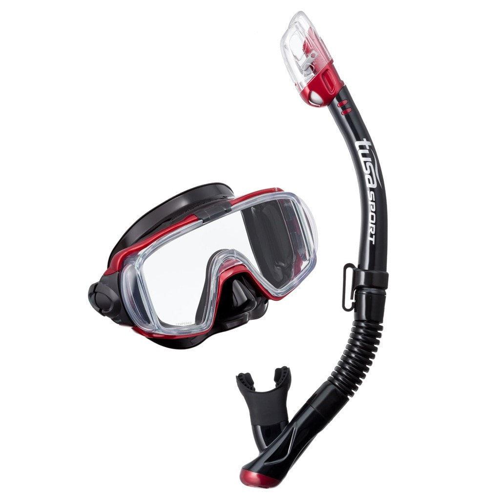 TUSA Visio Tri-Ex Mask and Snorkel Set