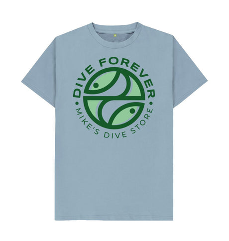 Dive Forever T-Shirt Green Outline