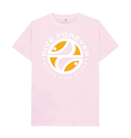 Dive Forever T-Shirt Orange With White Outline